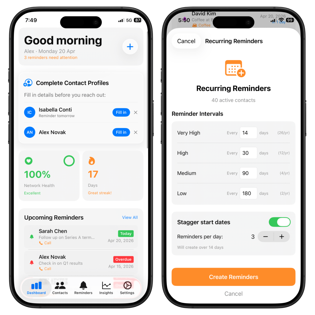 Good Contact app preview